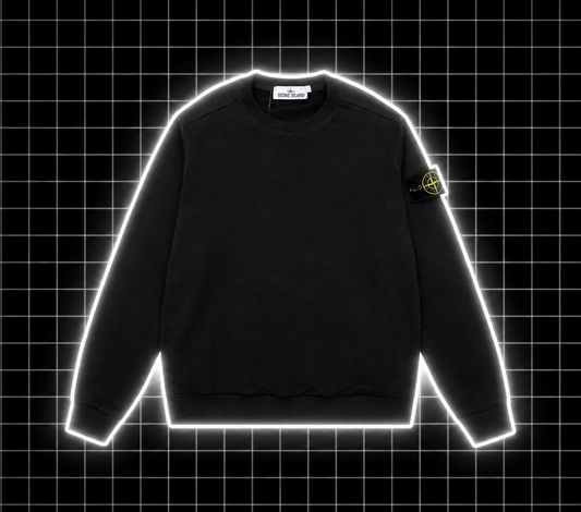 Stone Island sveter čierny