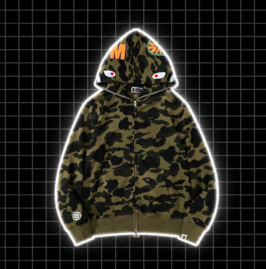 Bape mikina zelená