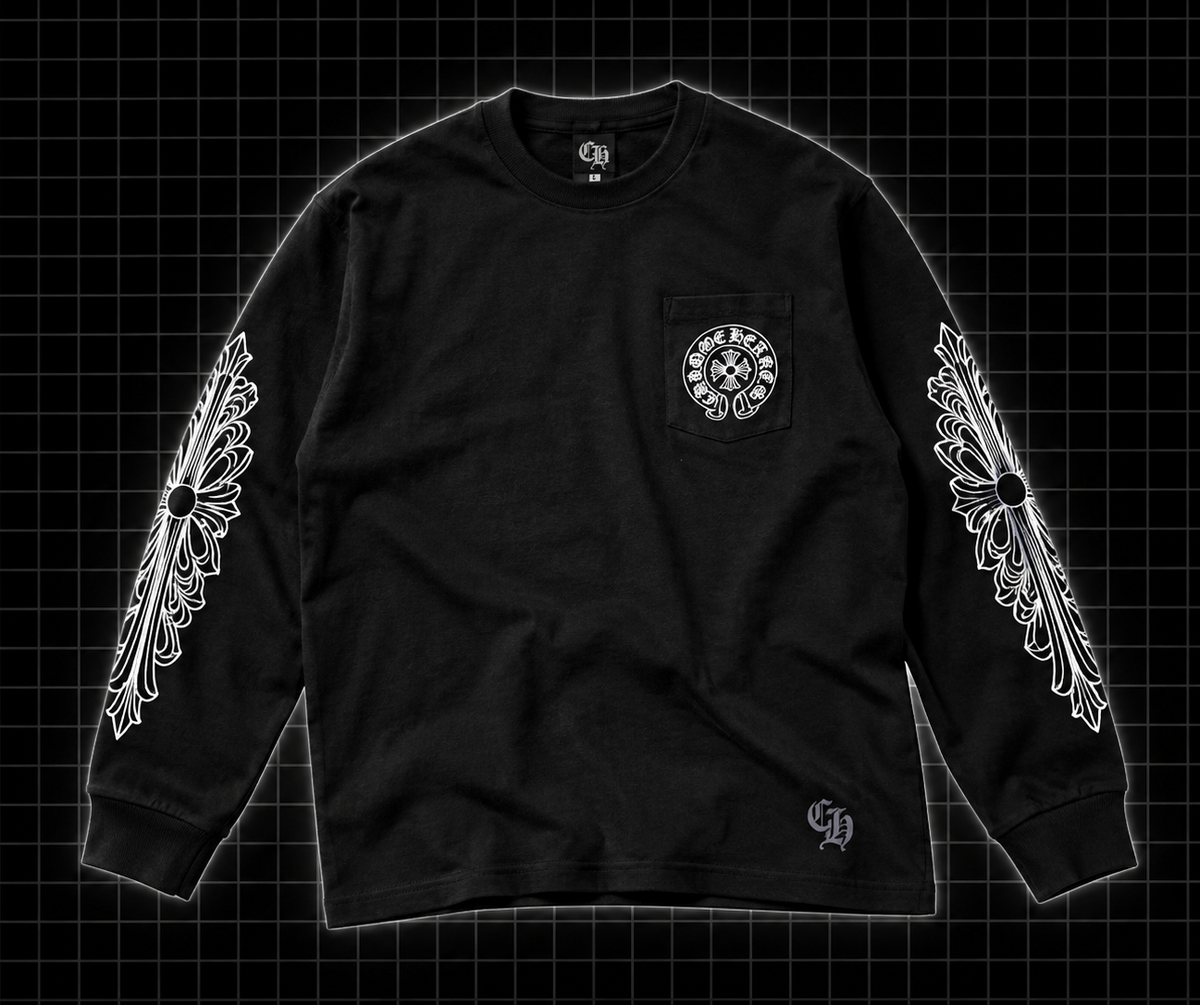 Chrome Hears long sleeve čierny