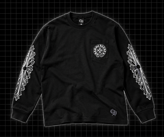Chrome Hears long sleeve čierny