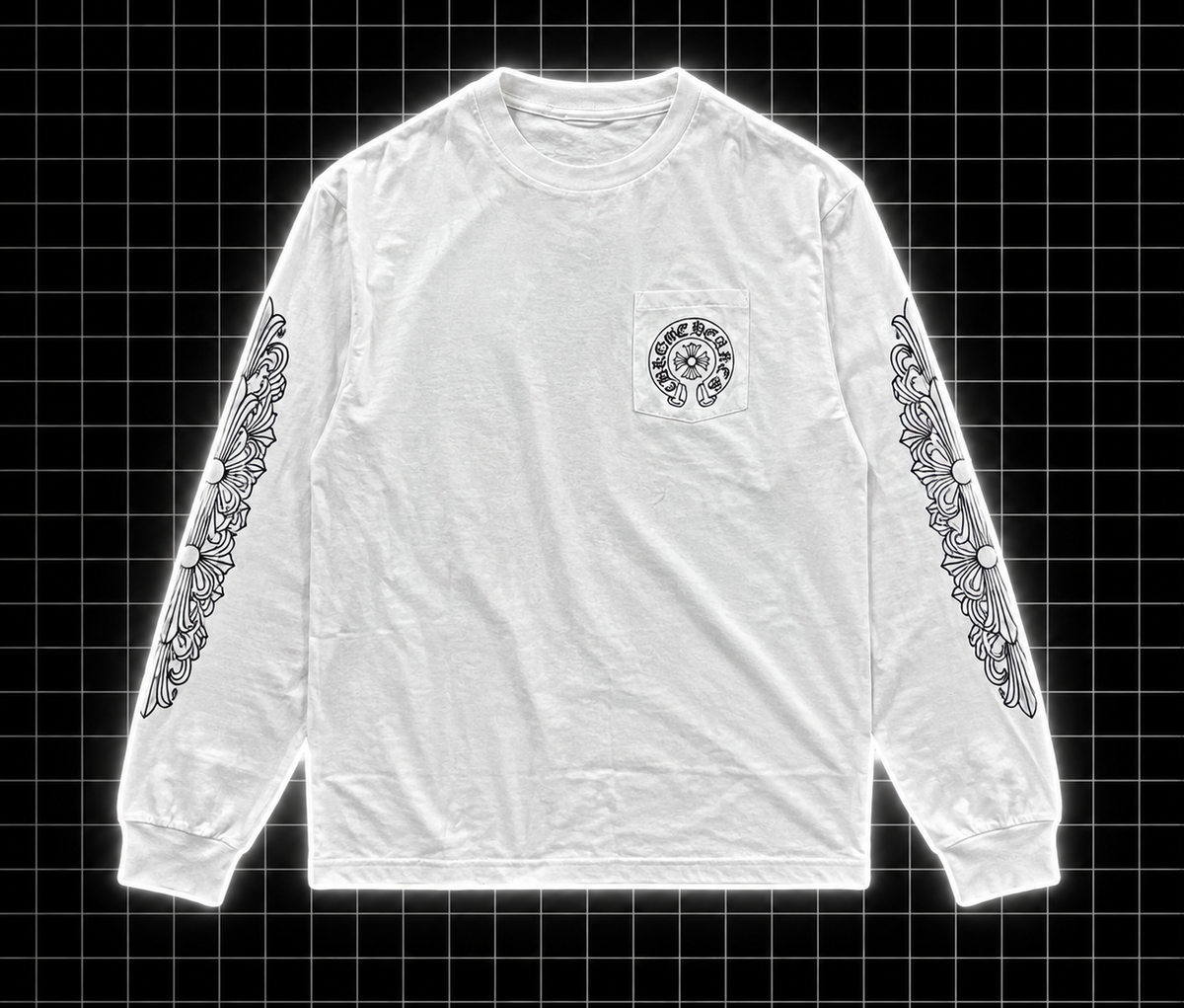 Chrome Hearts Long sleeve biely