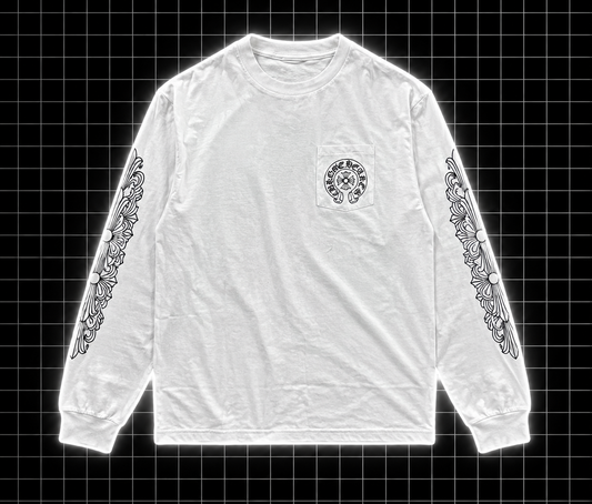 Chrome Hearts Long sleeve biely